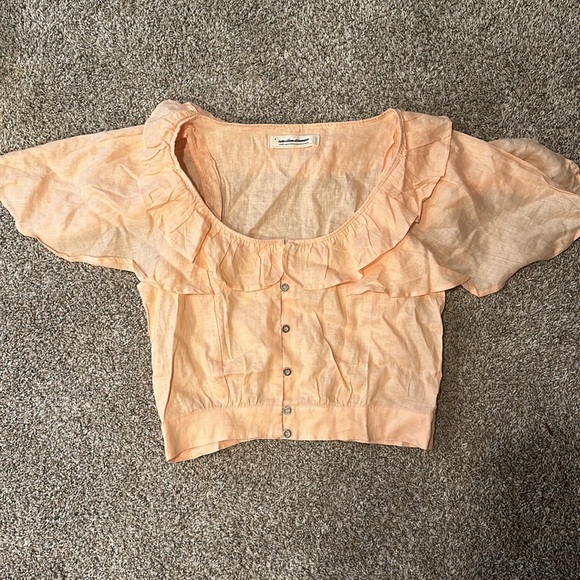 Free People Sweet Times Linen Top - Picture 4 of 7